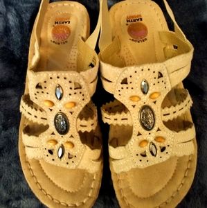 Earth Spirit Gelron beaded Sandals